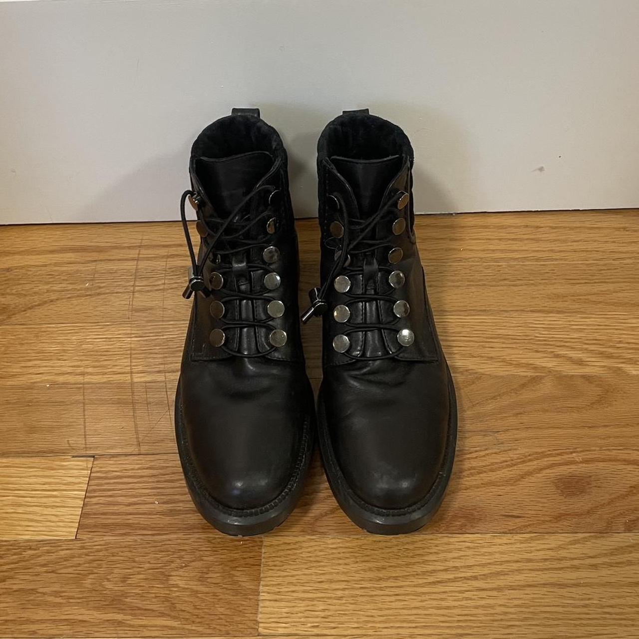 aquatalia combat boots