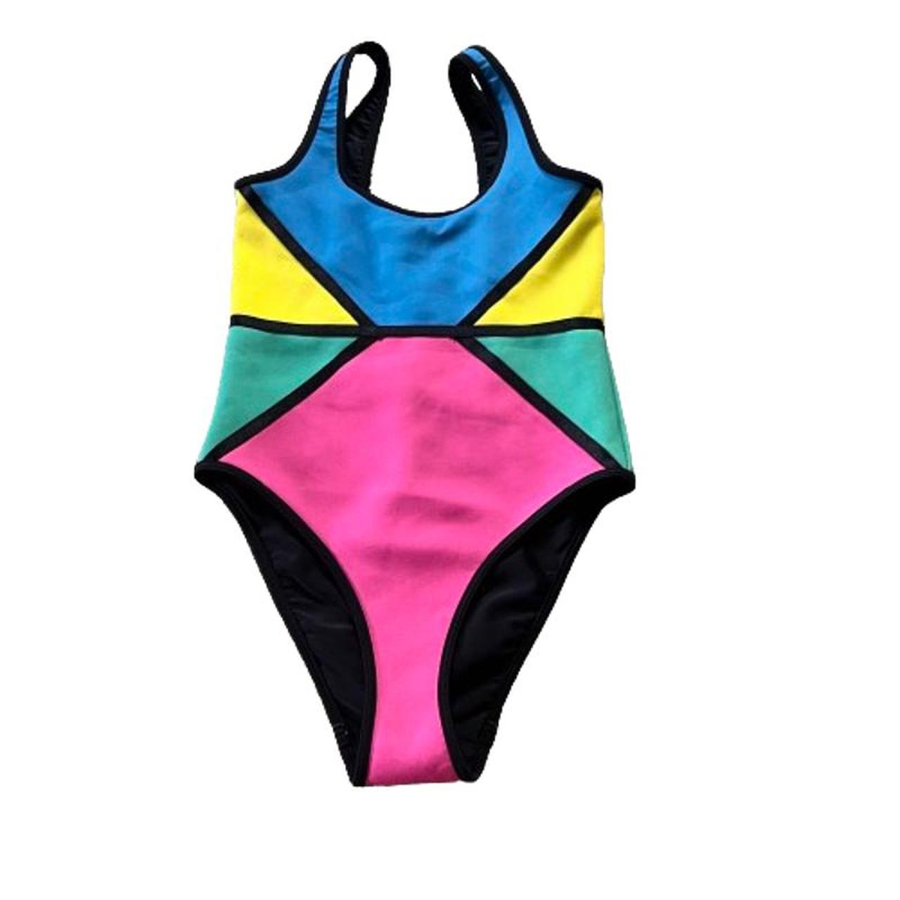 Women s Chubbie Colorblock One Piece Swimsuit