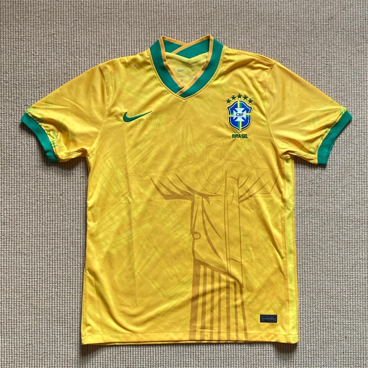 Nike Brazil CBF ‘Christ the Redeemer’ football... - Depop