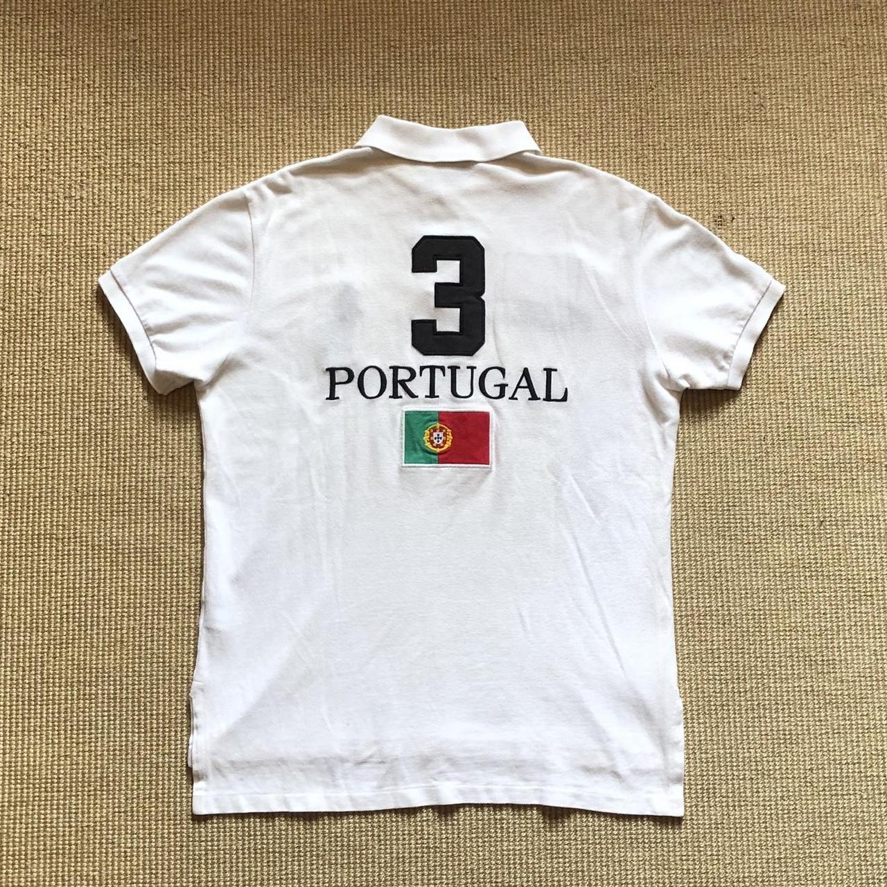 Ralph Lauren Big Pony Portugal Polo Shirt White And Depop