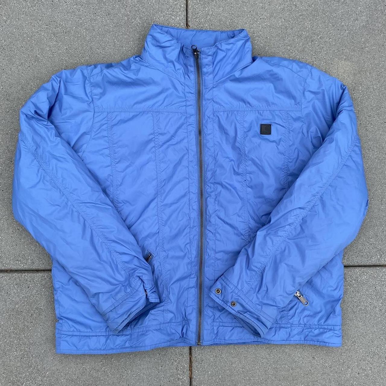 Blue Carhartt Puffy Jacket Carhartt Light weight... - Depop