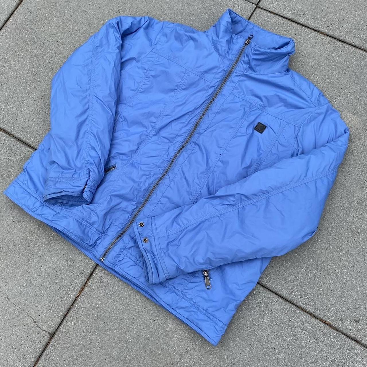 Blue Carhartt Puffy Jacket Carhartt Light weight... Depop
