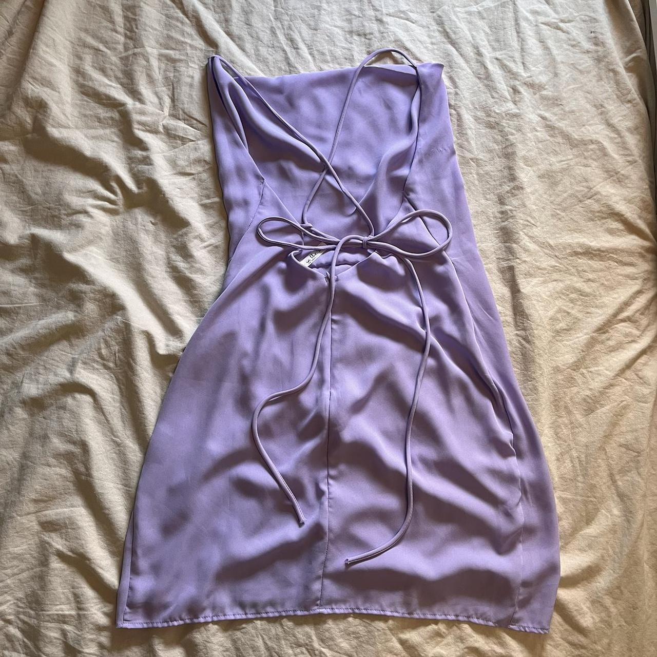 Love lies chiffon 2024 dress in lavender