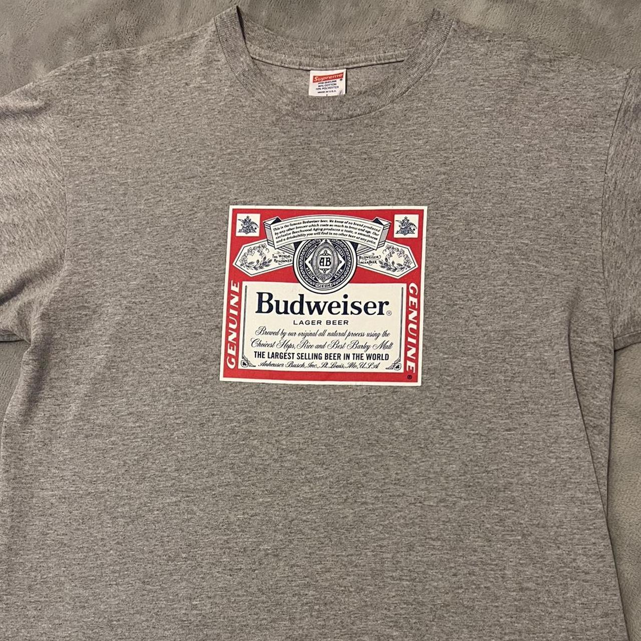 Supreme sales budweiser tee