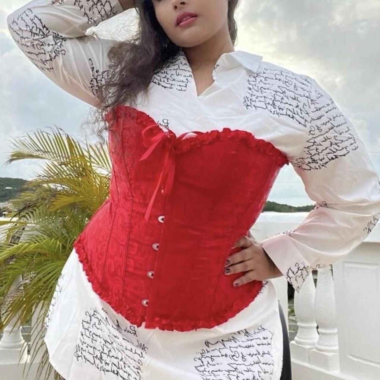 Red Underbust Corset