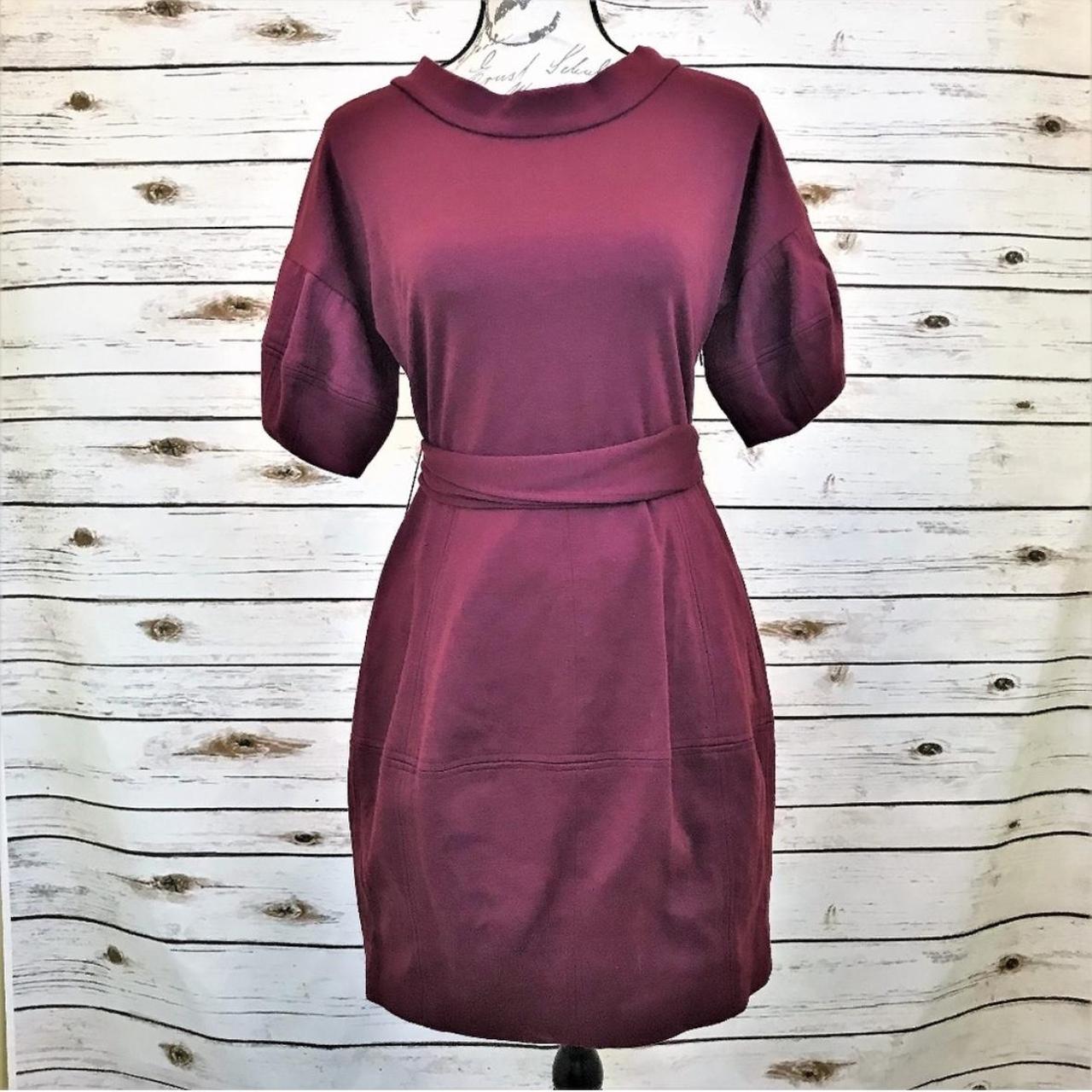 Bcbg maroon dress best sale