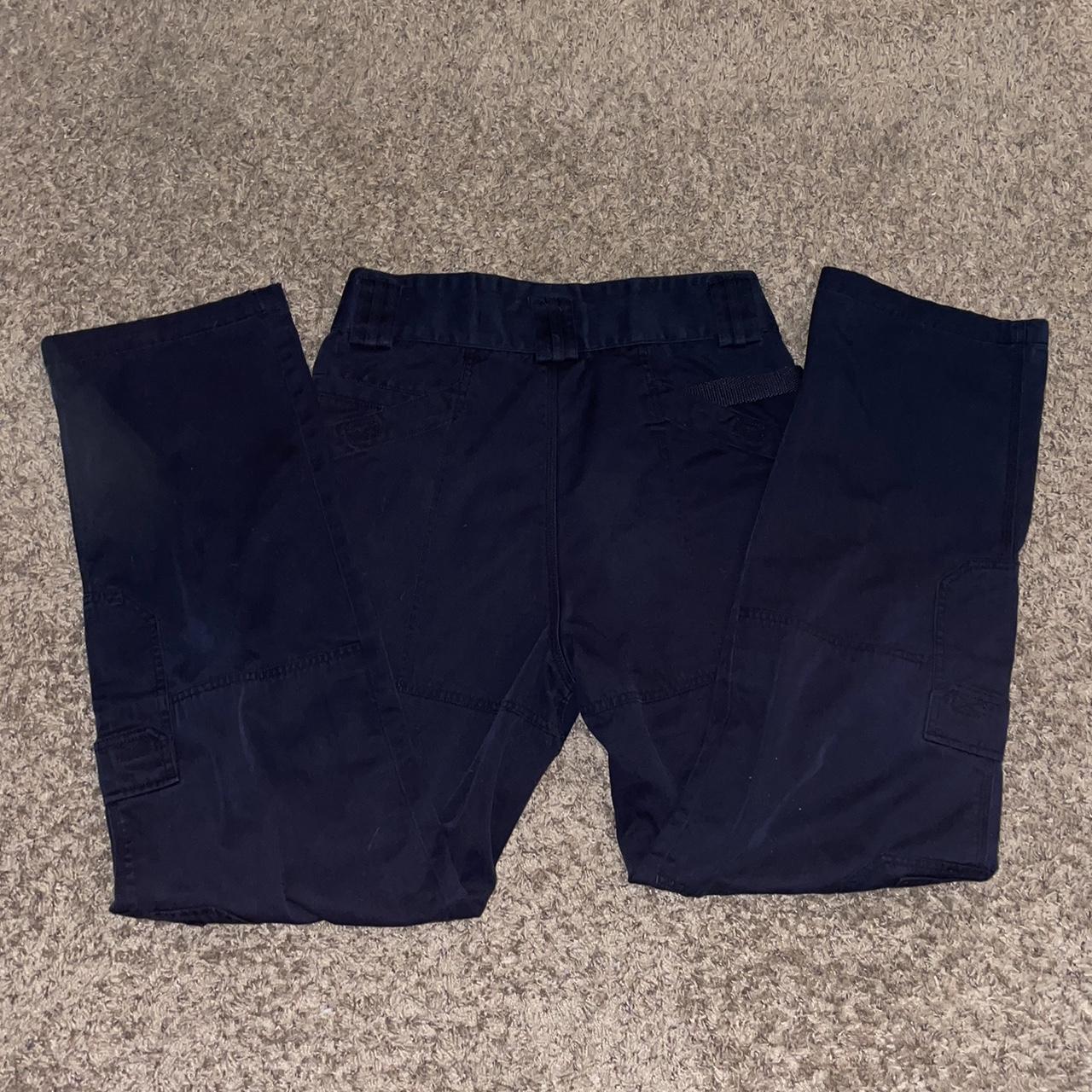 5.11 TACTICAL NAVY BLUE CARGO PANTS - MULTI POCKET... - Depop