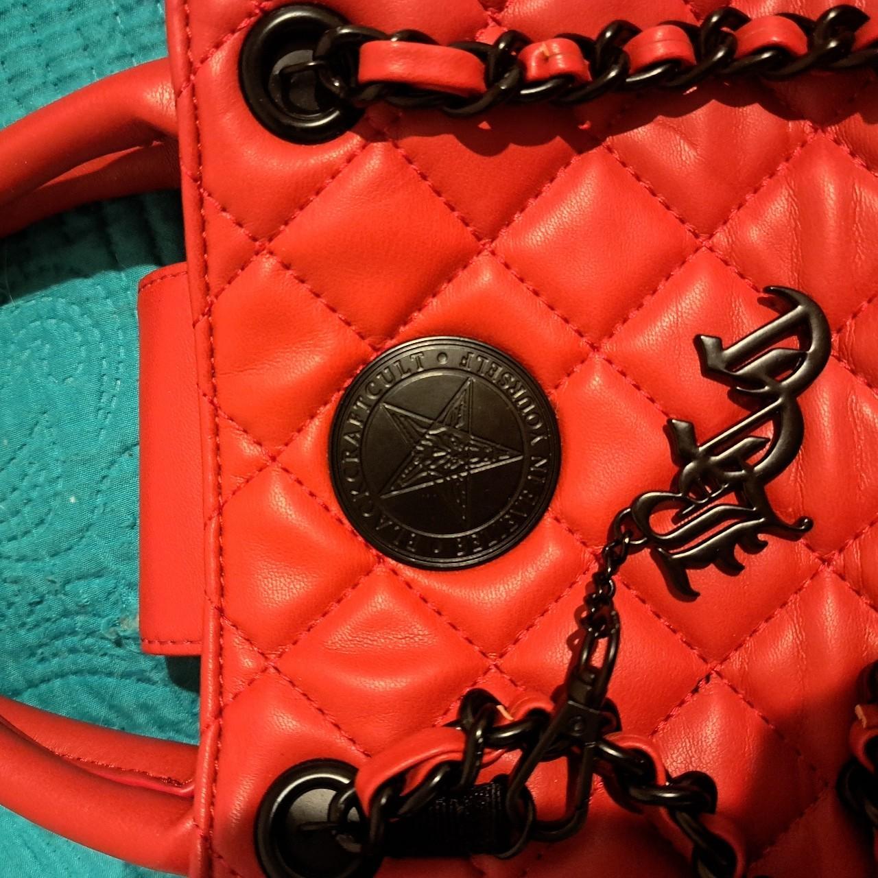 Blackcraft hot red crossbody