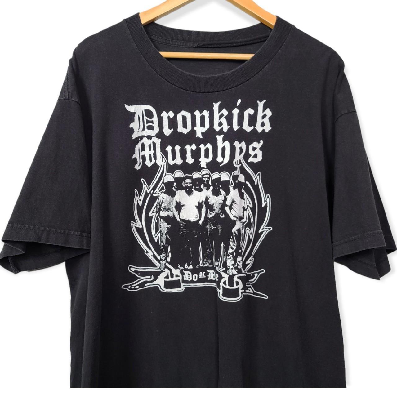 FREE shipping Boston Mass Dropkick Murphys Band Artwork shirt