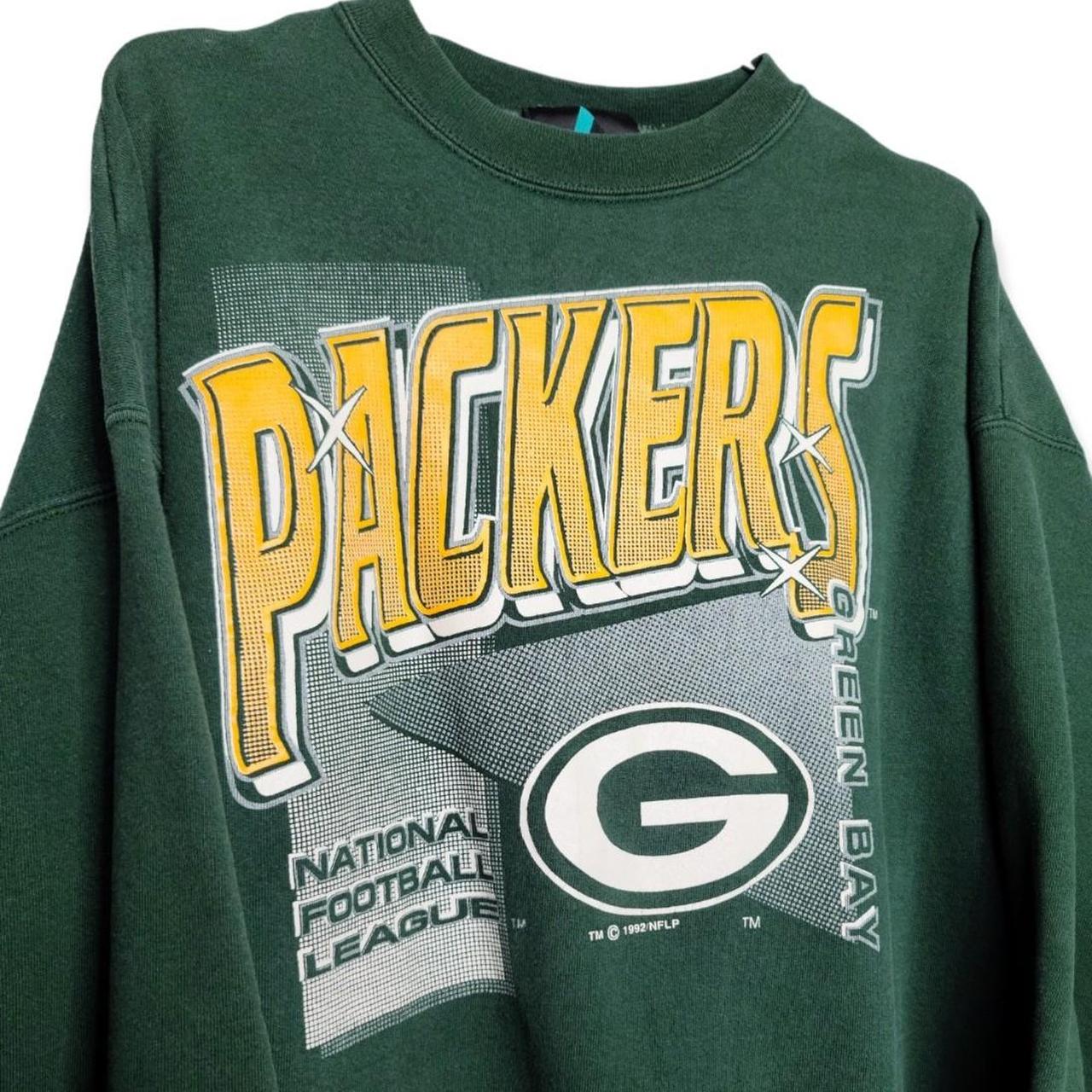 Vintage 1992 Green Bay Packers Crew Sweatshirt Men's XL NFL