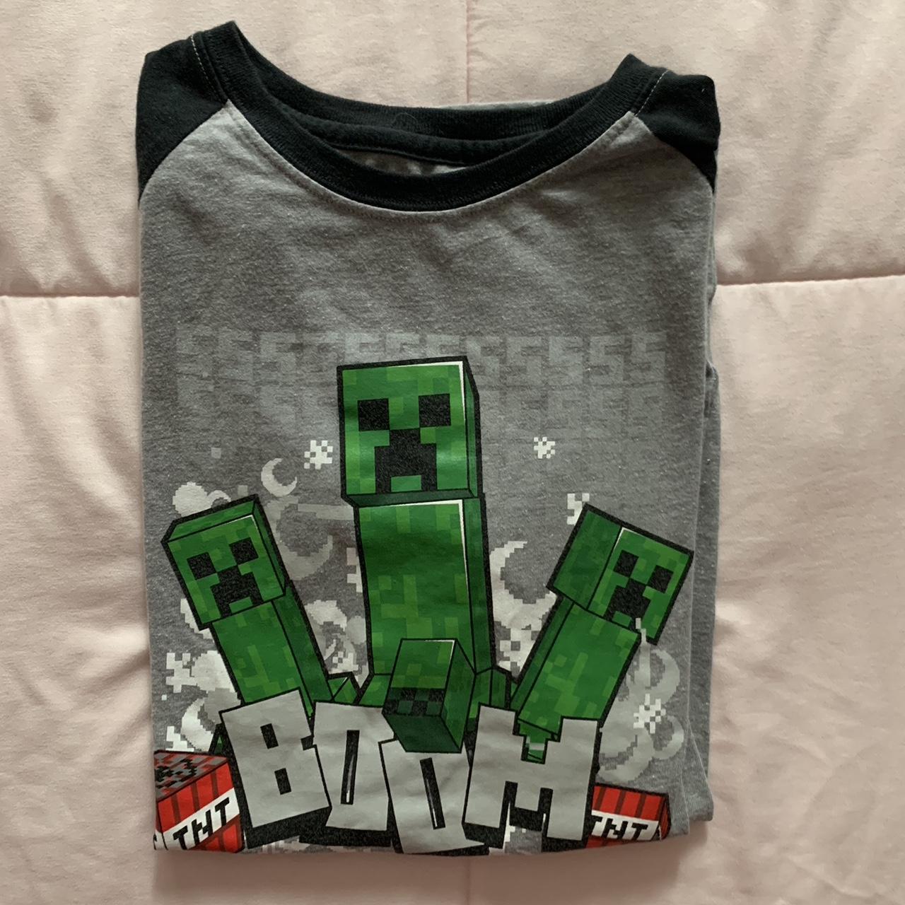 Minecraft Creeper Tee - Depop