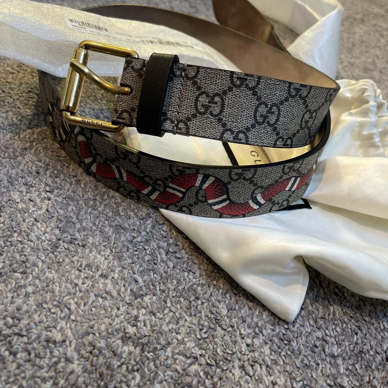 mens gucci belt used