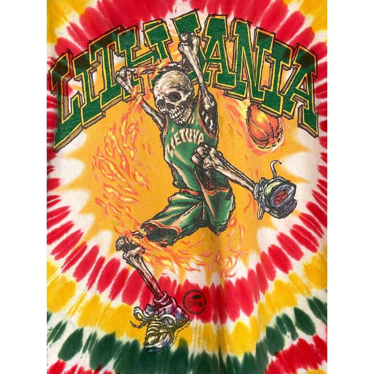 1992 1996 vintage Grateful Dead Lithuania Olympics shirt 2024 single stitch