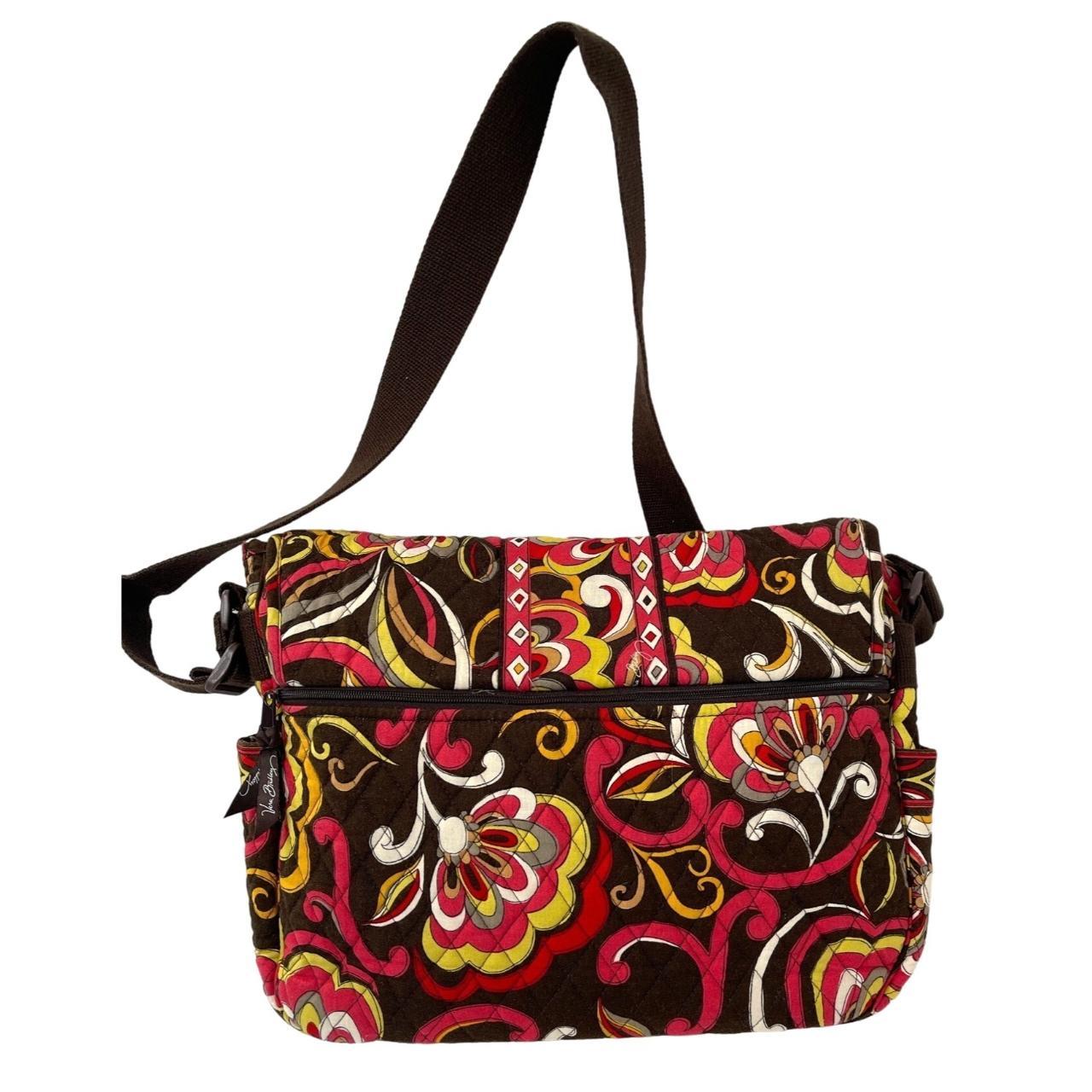 Vera buy Bradley Crossbody Bag Large Messenger Laptop Bag