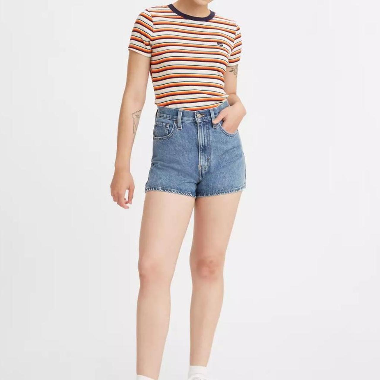 Levi high wasted shorts best sale