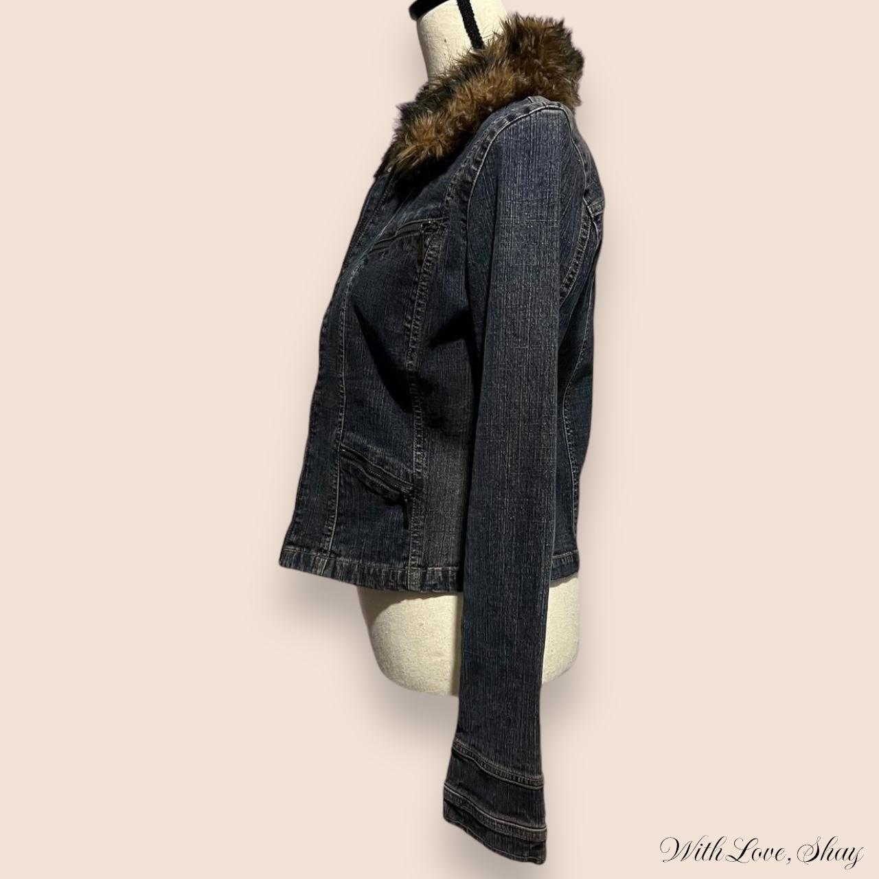 ジャケット・アウター 00s y2k DKNY Real Fur Mouton Jacket 00s y2k DKNY Real Fur Mouton Jacket