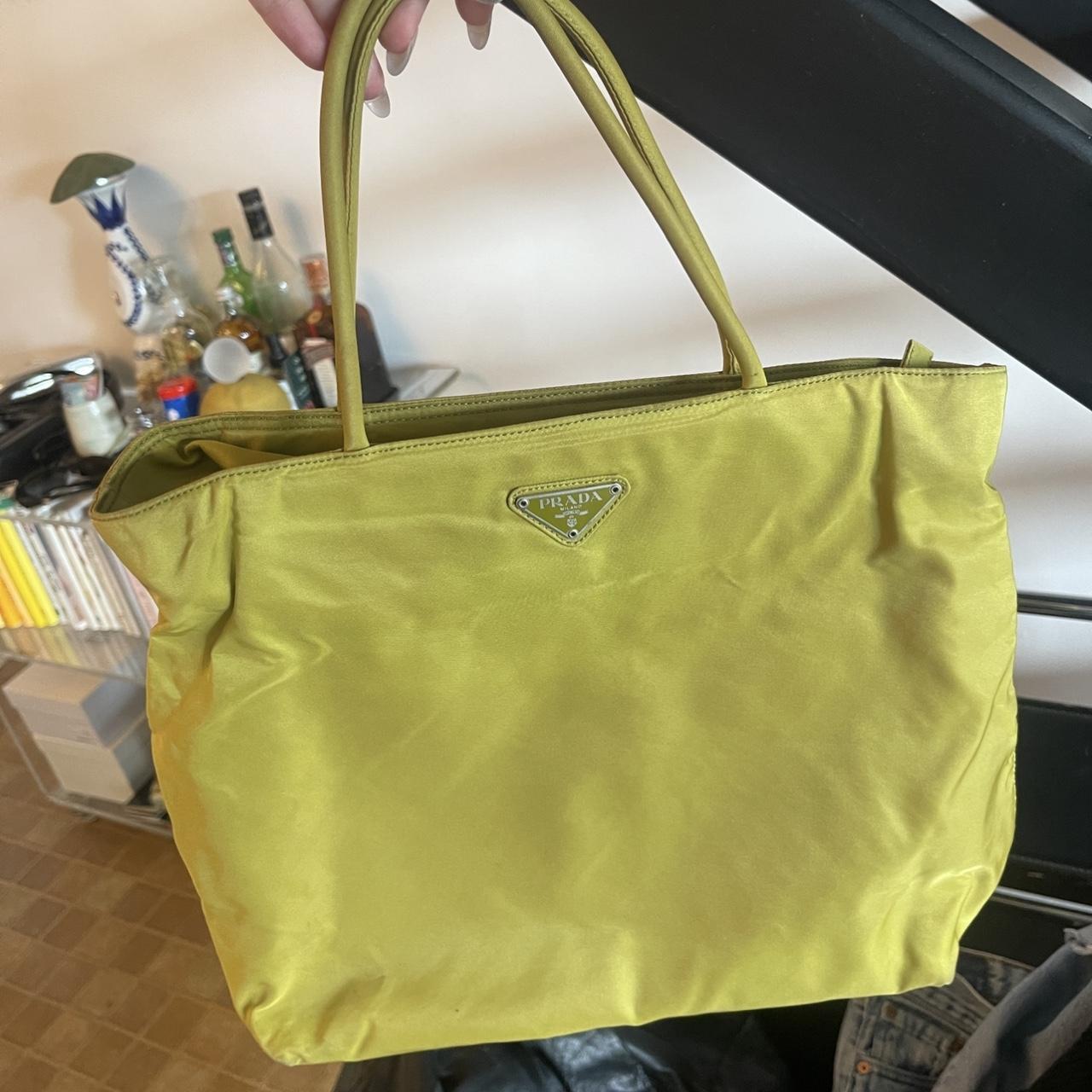 Authentic VINTAGE deals Prada tote