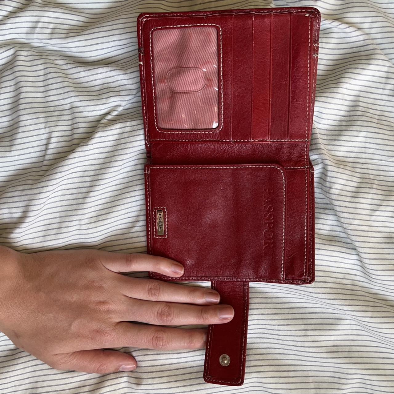 Fossil Women's Red and Burgundy Wallet-purses (3)