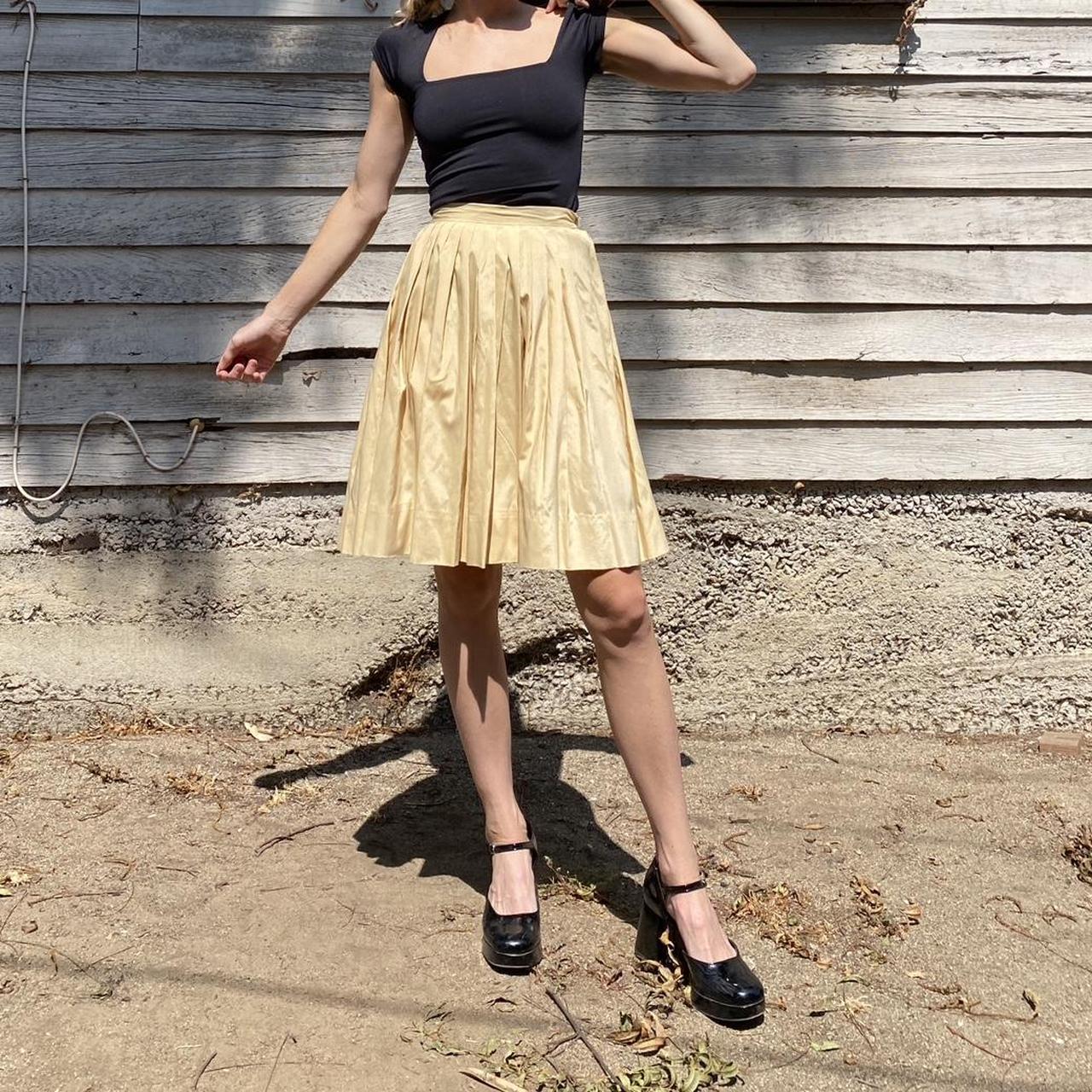 Women Swing High Waisted Midi Work Minimalist Skirt 3535 Women Swing High Waisted Midi Work Minimalist Skirt 3535