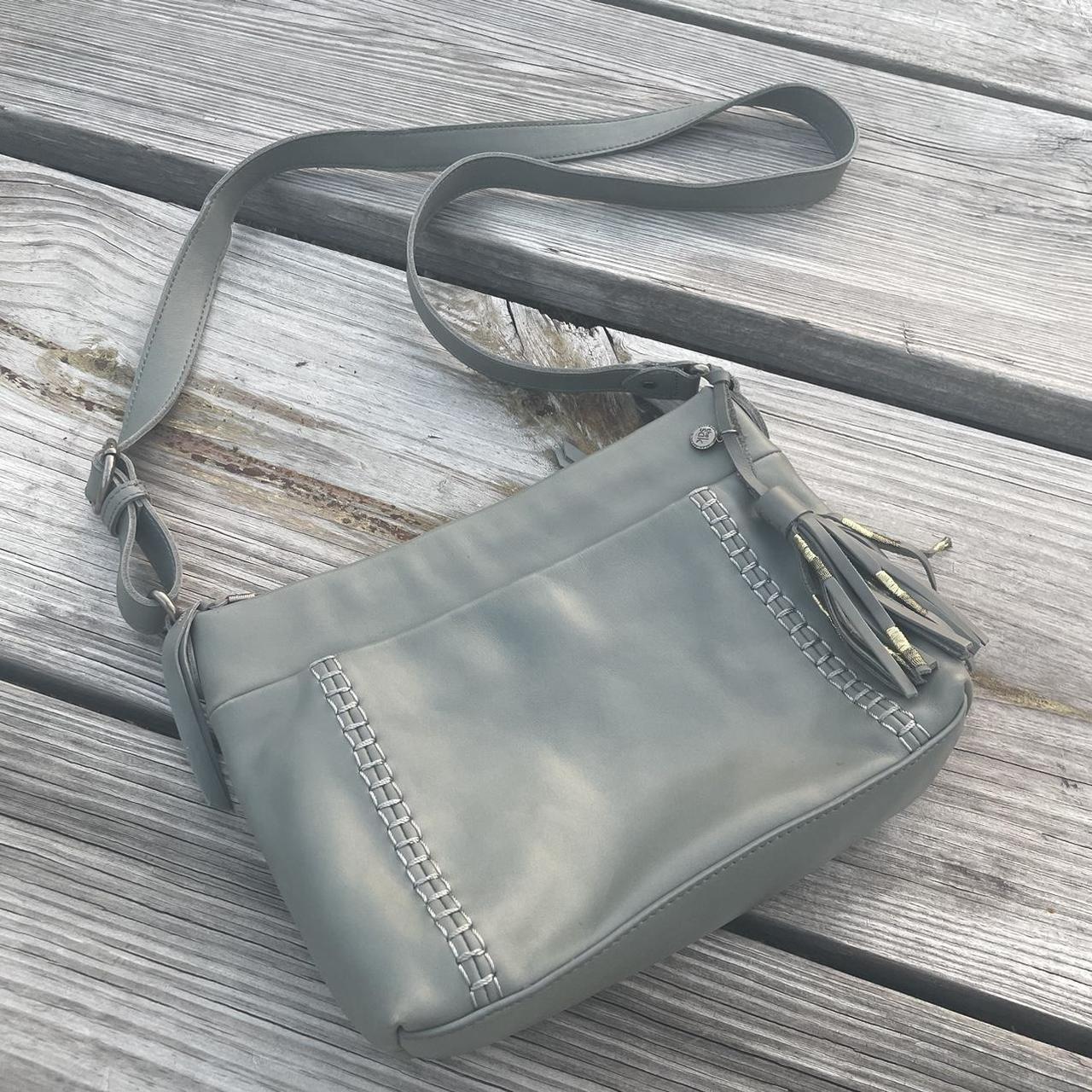 The Sak Melrose Leather Crossbody Bag - Slate