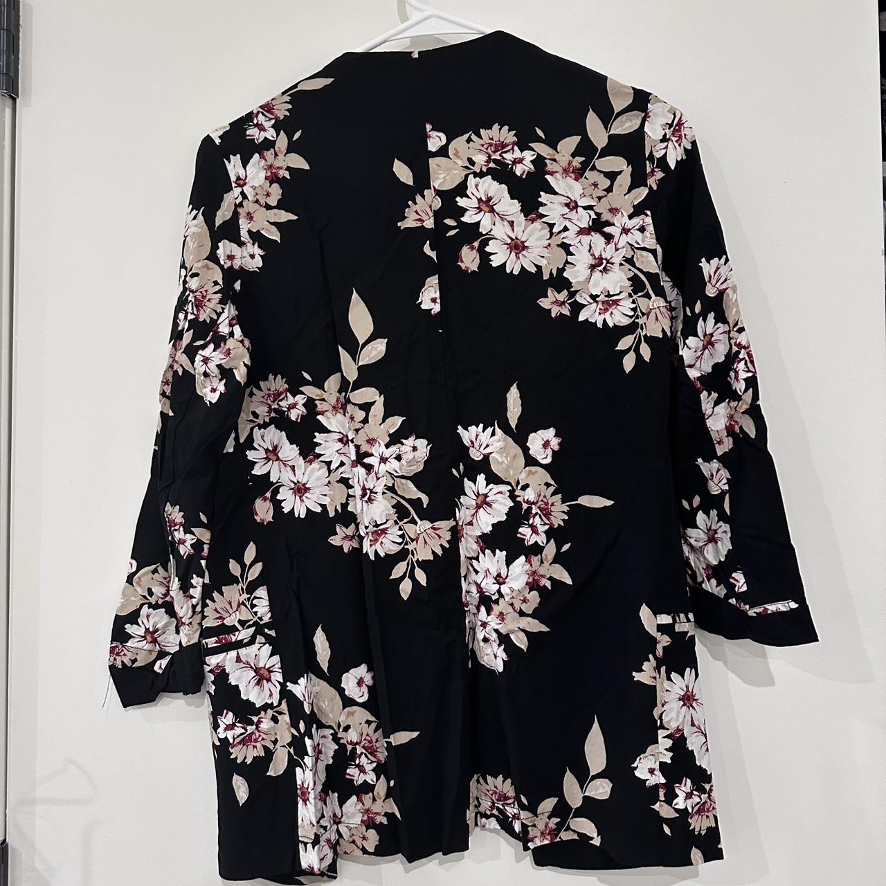 Dynamite Women's Blazer Jacket - Black/Multi - XS… - image 2