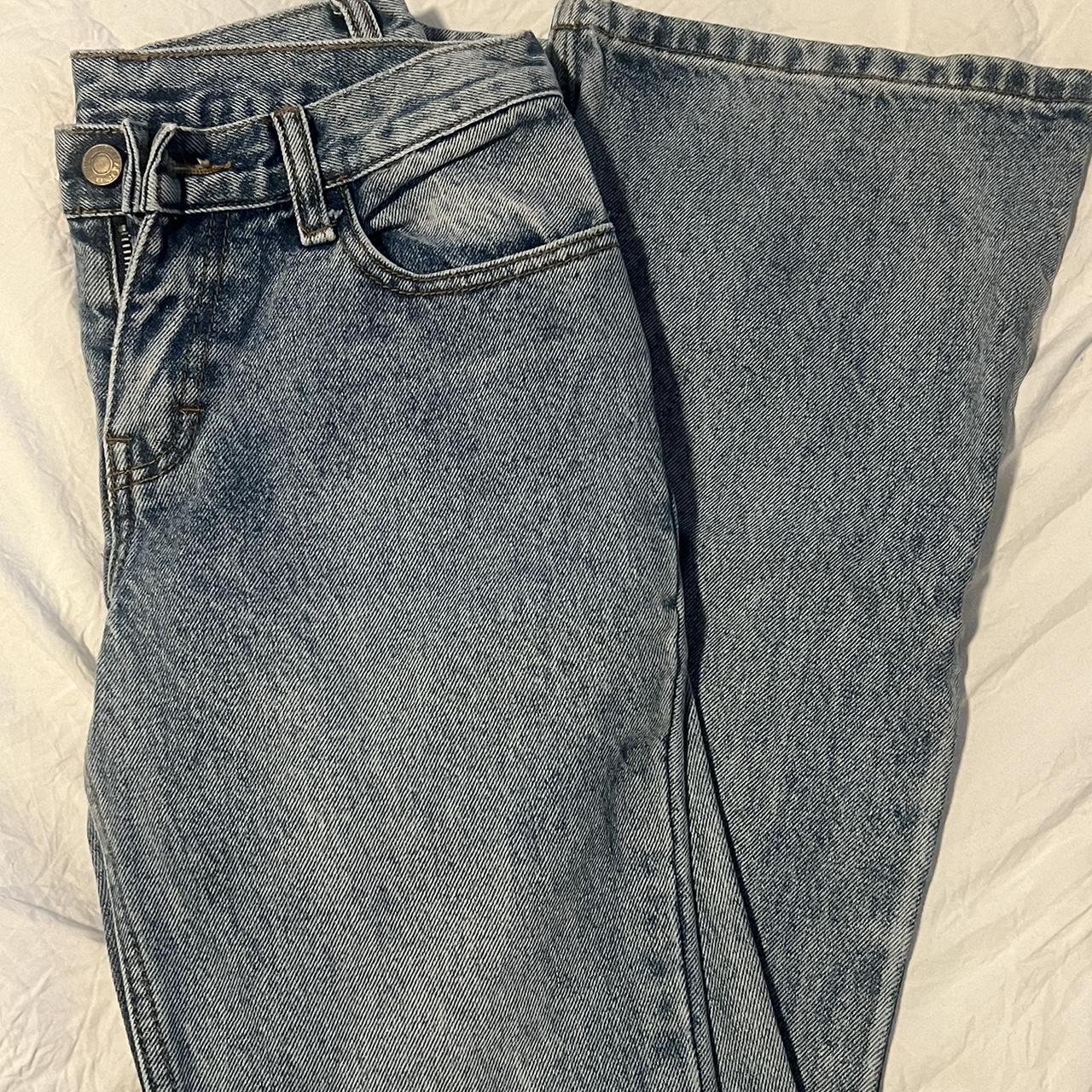 brandy melville quinn jeans size... - Depop