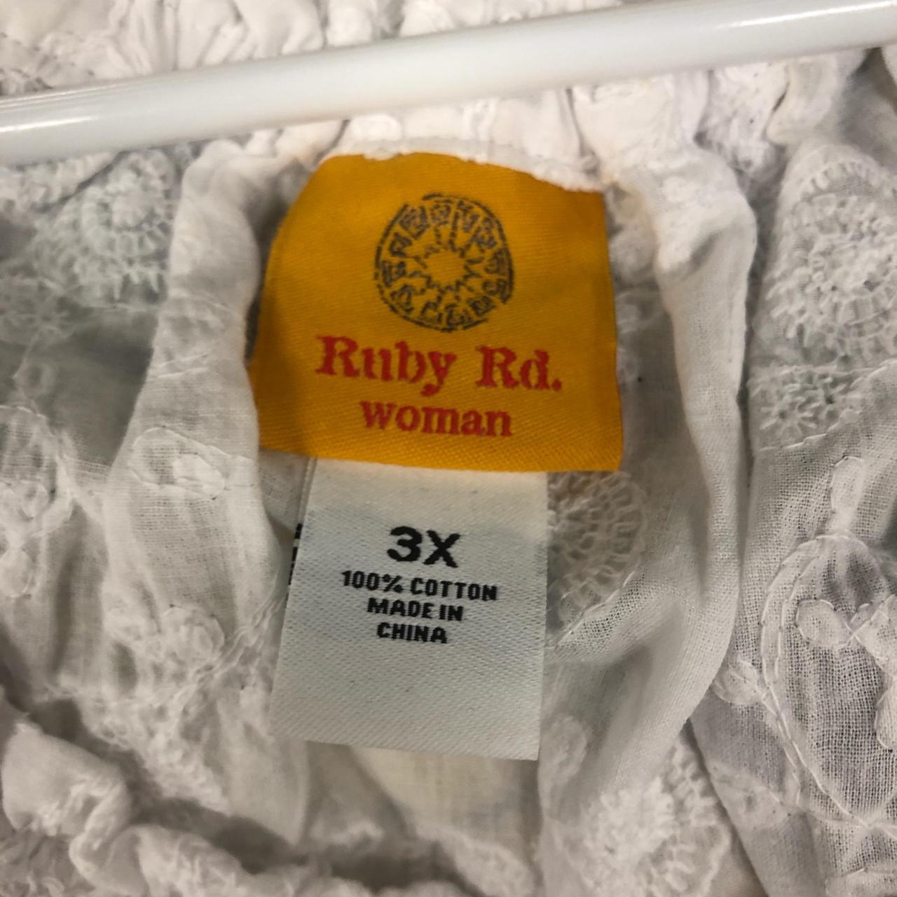 Ruby Rd. Women's Blouse - White - 3XL – Ruby Rd. … - image 2