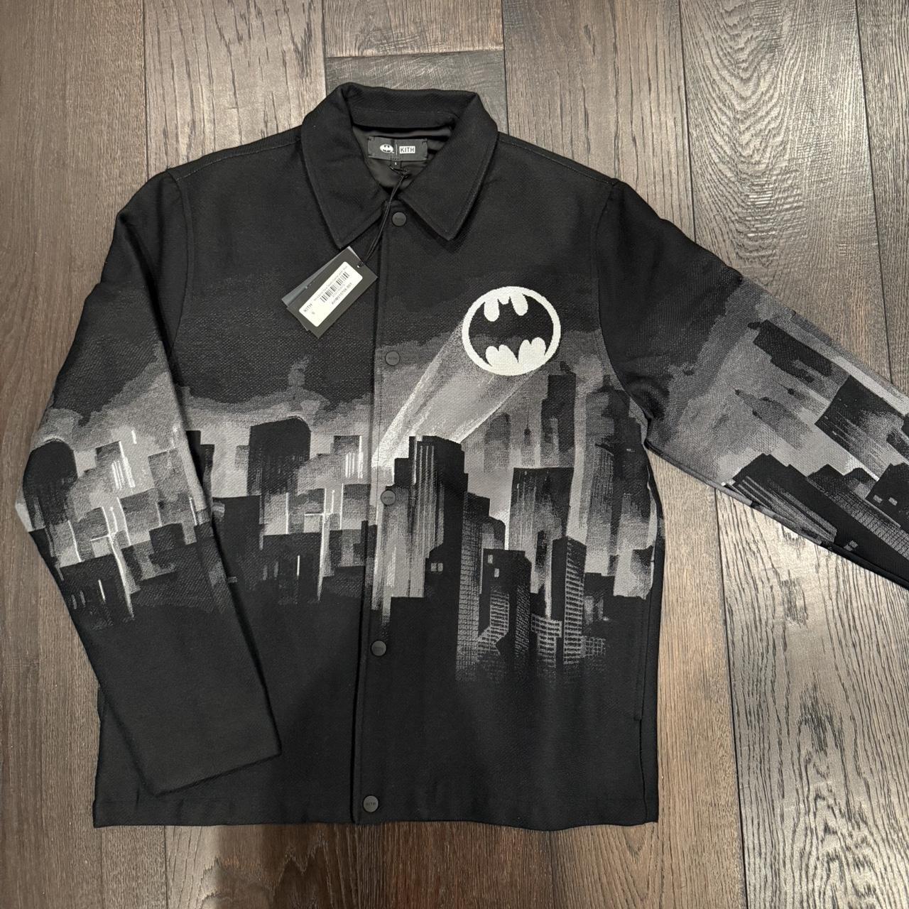 Kith Men's Varsity Jacket Black S – NEW Kith x Batman Signal