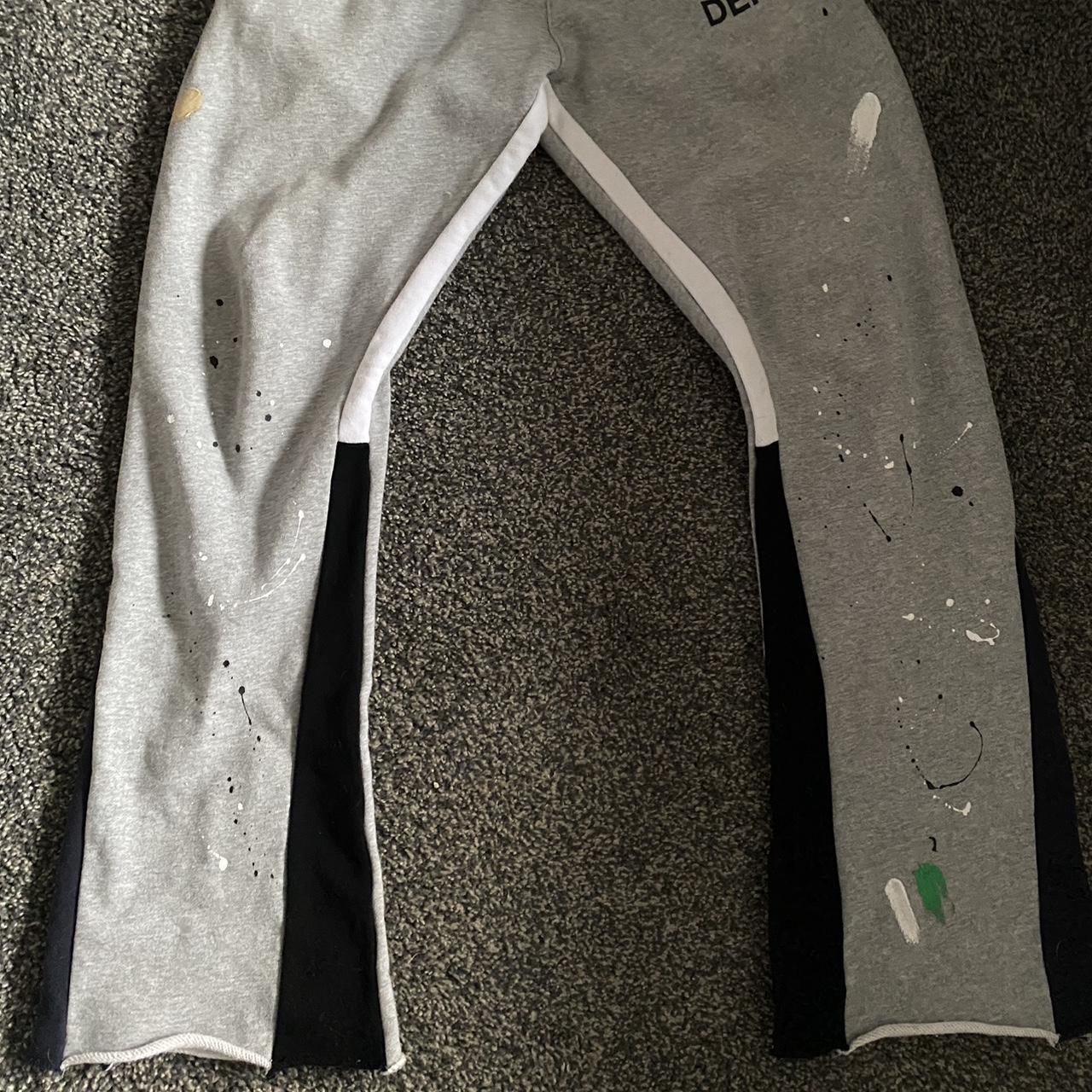 Gallery Dept Paint Splatter Flared... Depop