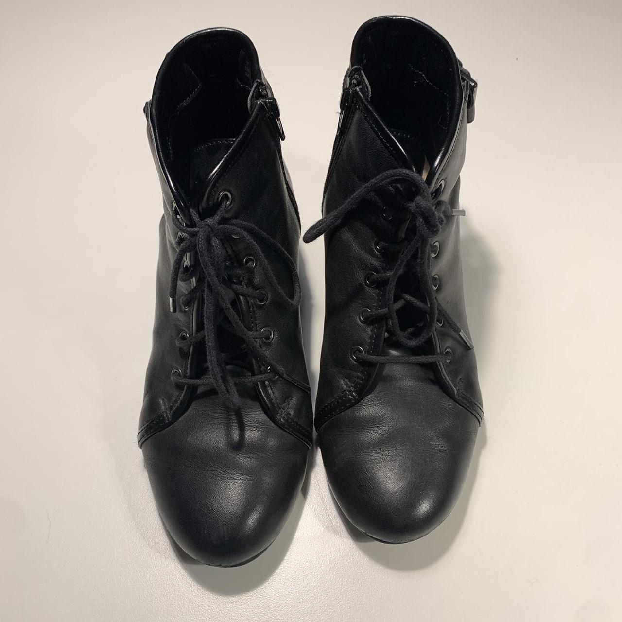 Debenhams Women's Black Boots | Depop