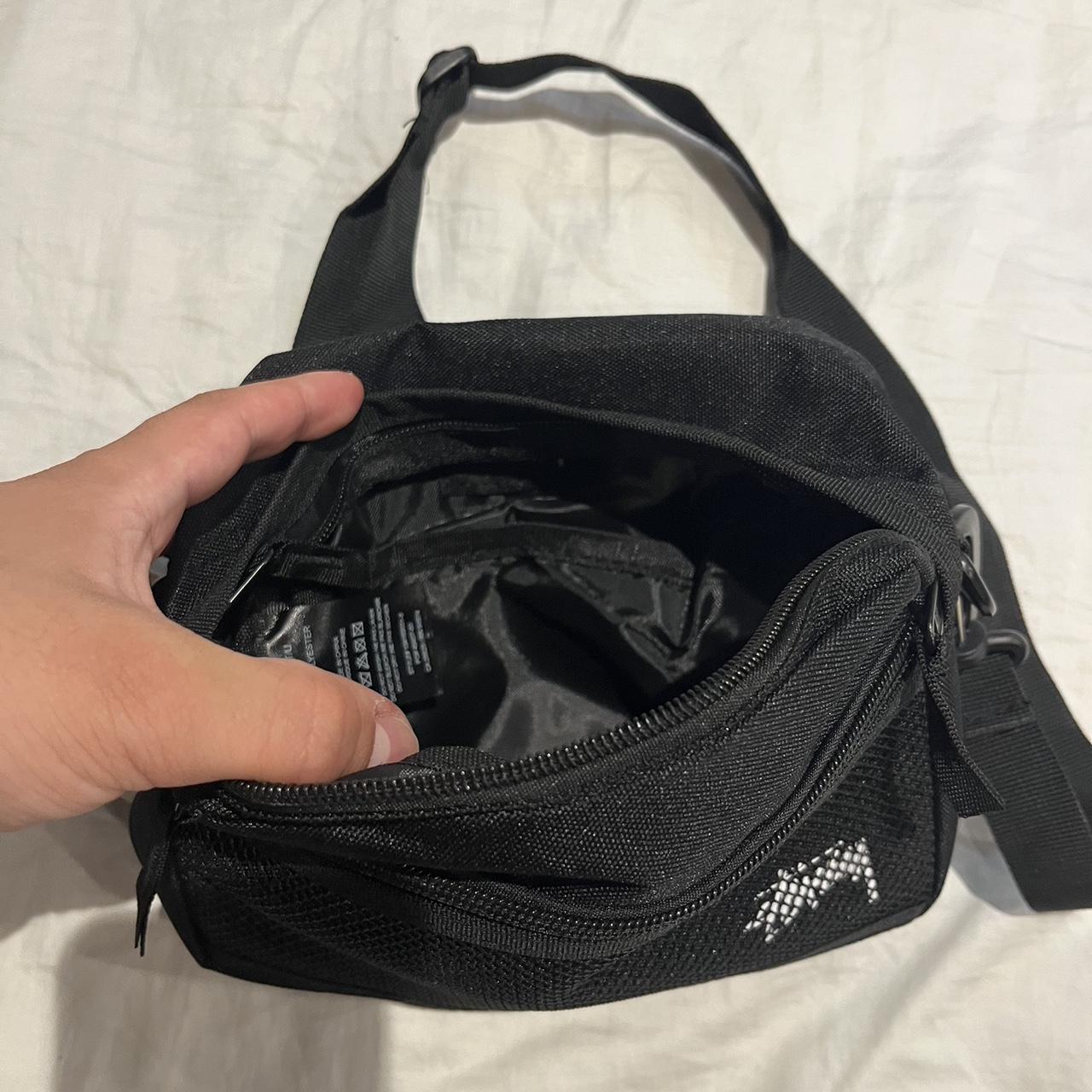 Black Stussy bag wire side crossbody messenger bag | Depop