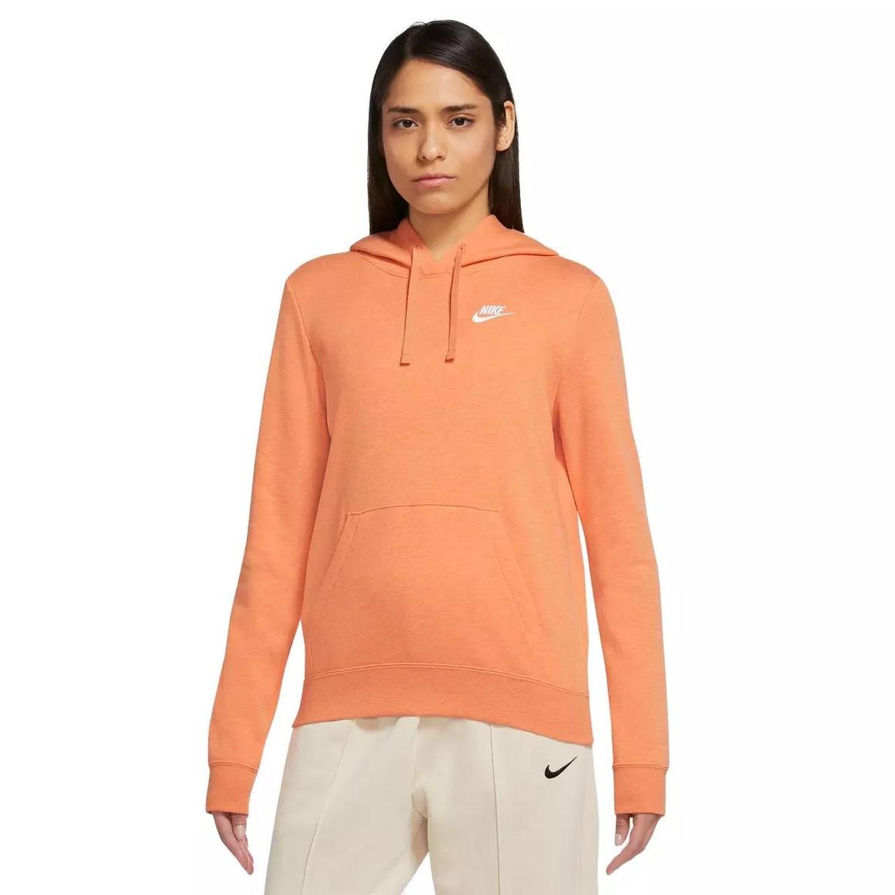 Nike Women's Orange Jumper | Depop