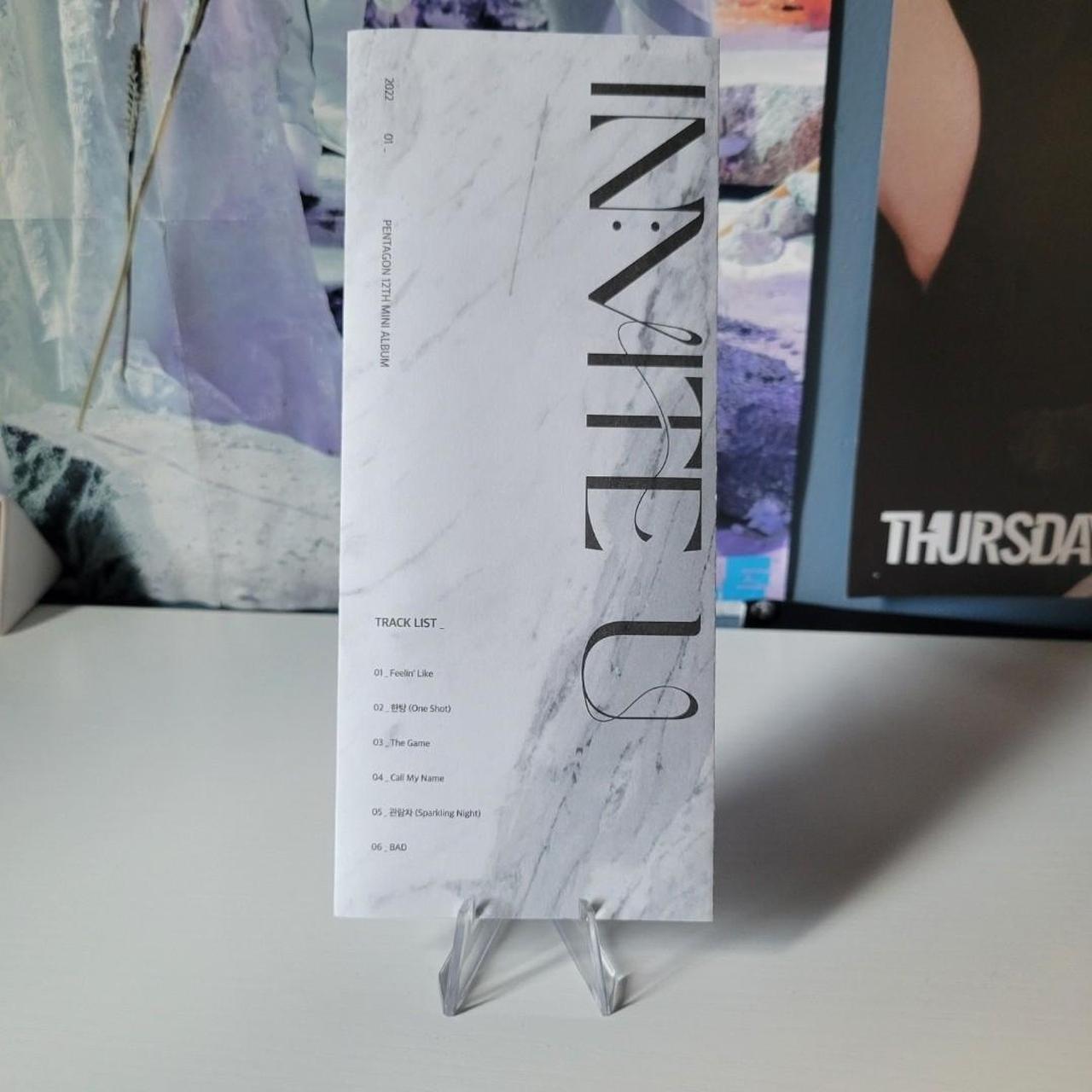 PENTAGON - IN:VITE CD (12th Mini Album) Flare Version | K-Pop Official Album Con Fotocard Ed Extra - Foto 6