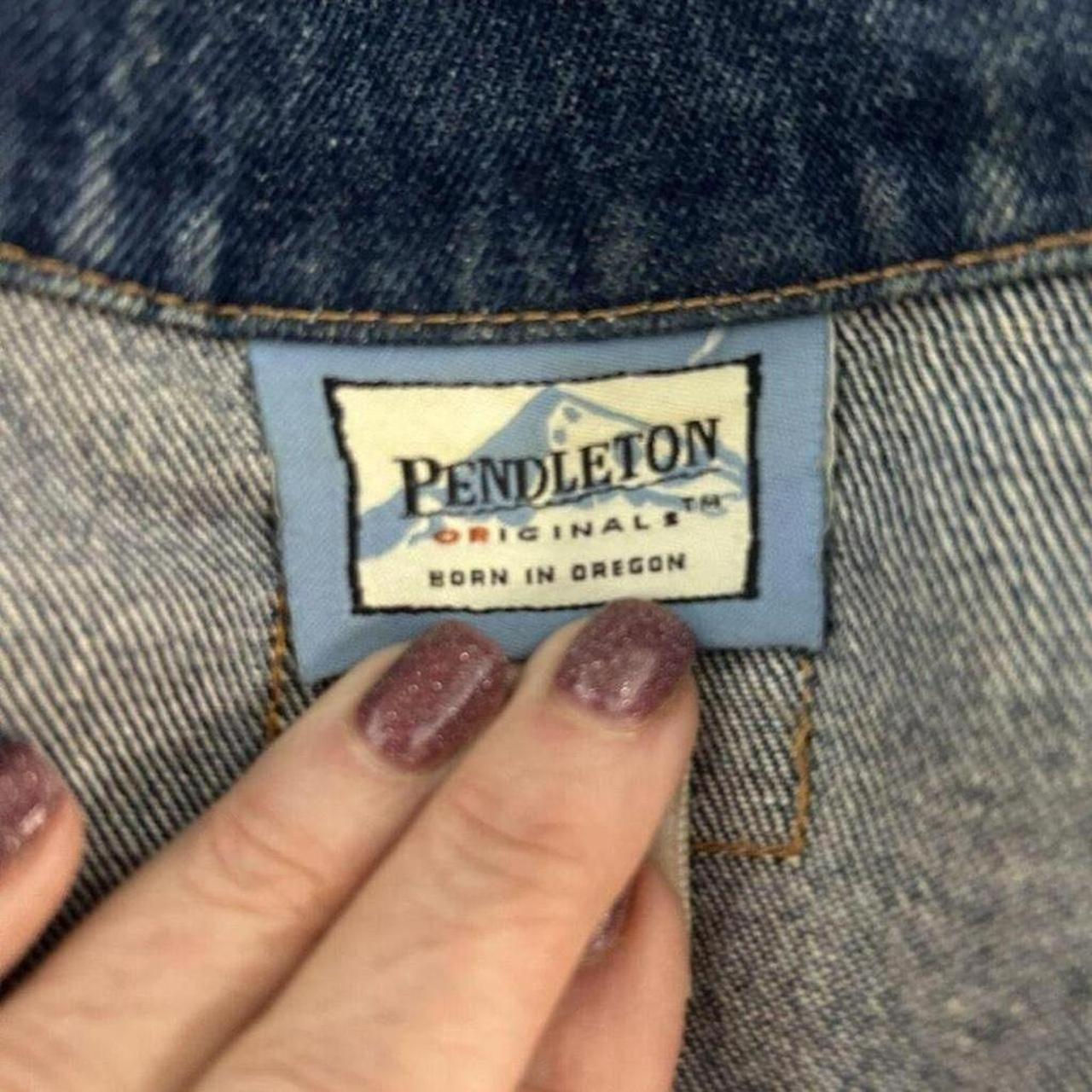 Pendleton Women's Vest - Blue - S – Pendleton Ori… - image 6