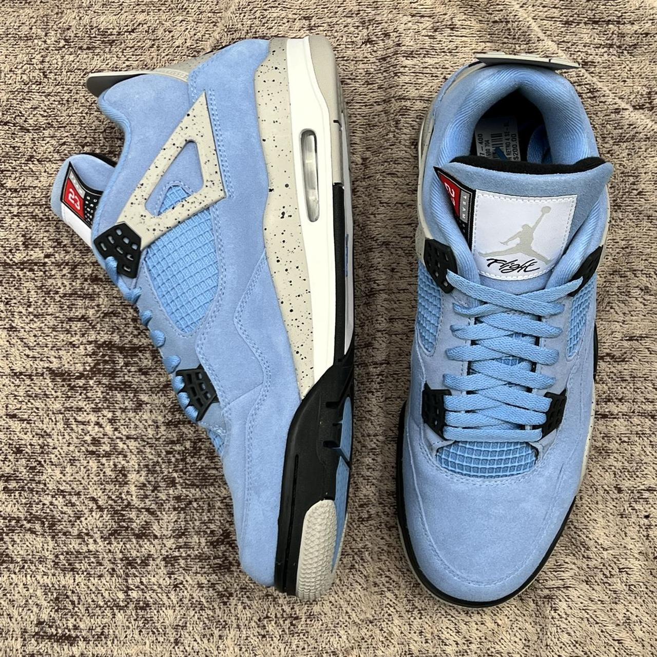 air jordan 4 retro university blue retail price