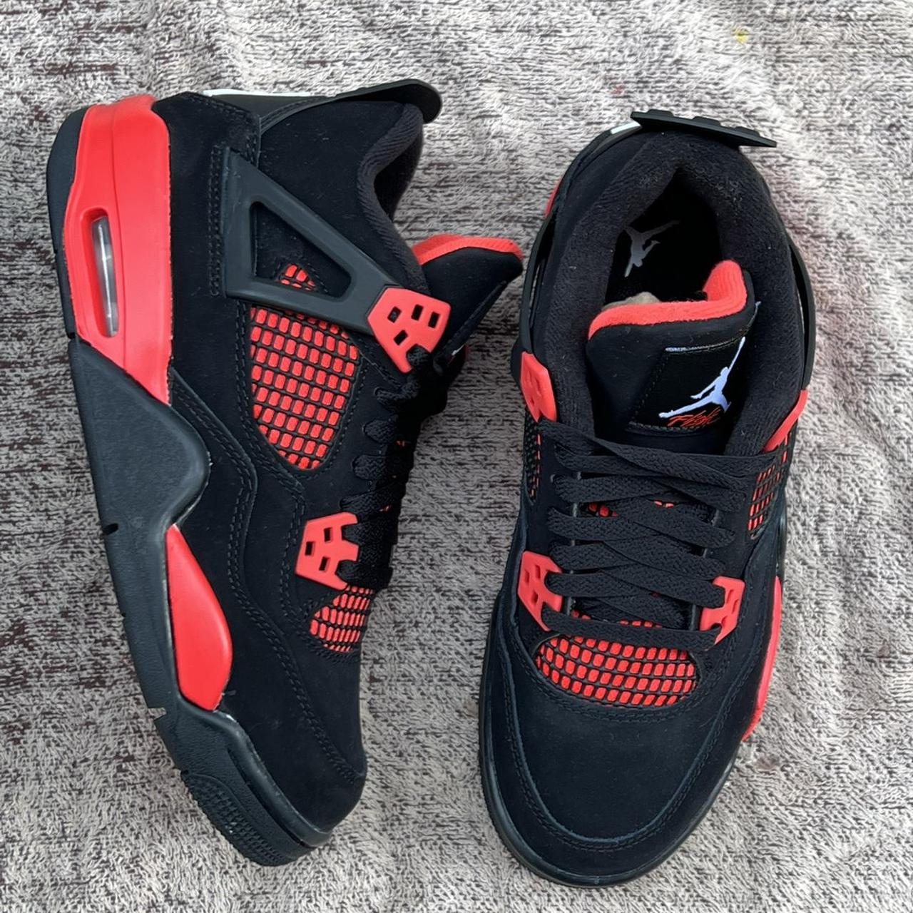 womens retro 4 red