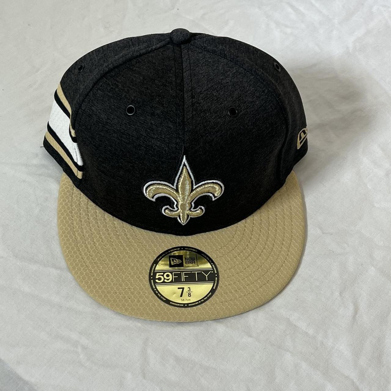 New Era 59Fifty New Orleans Saints Fitted Hat - Depop