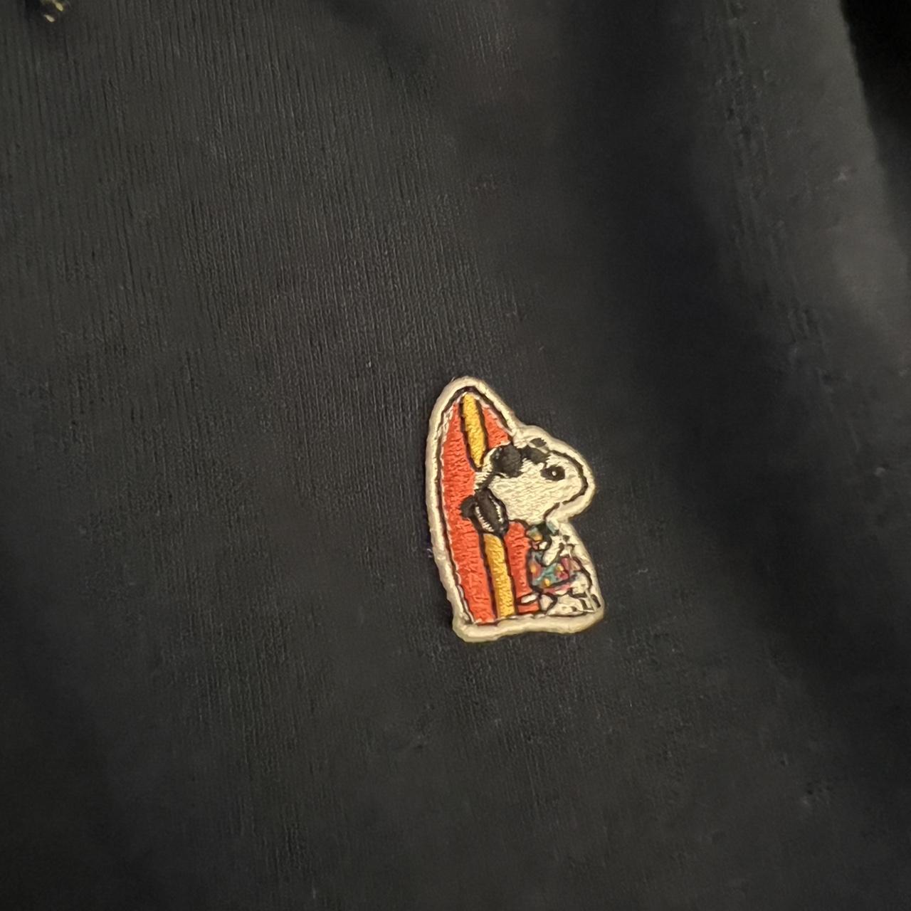 Quicksilver x Peanuts navy hoodie Size M Worn... Depop