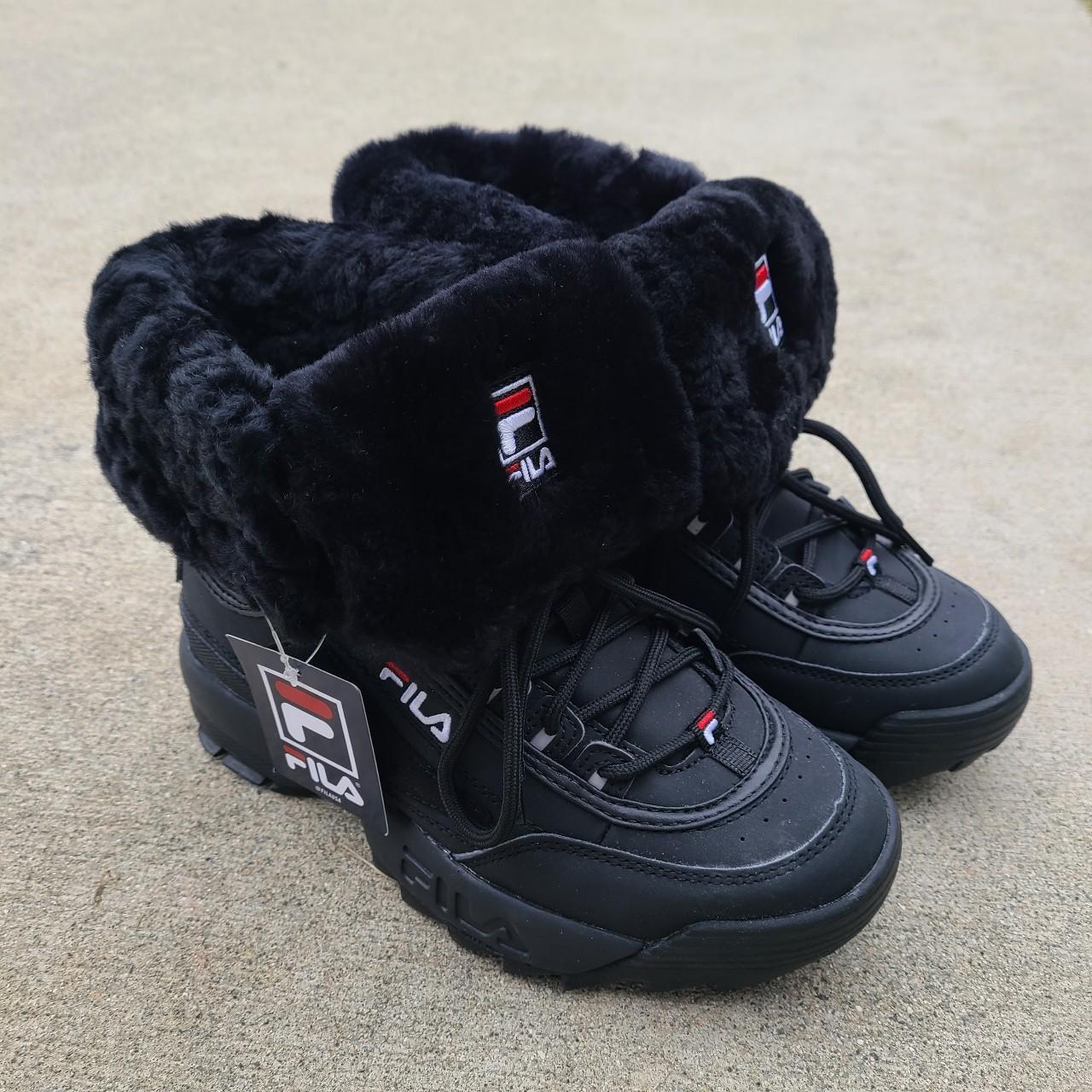 Fila deals shearling boots