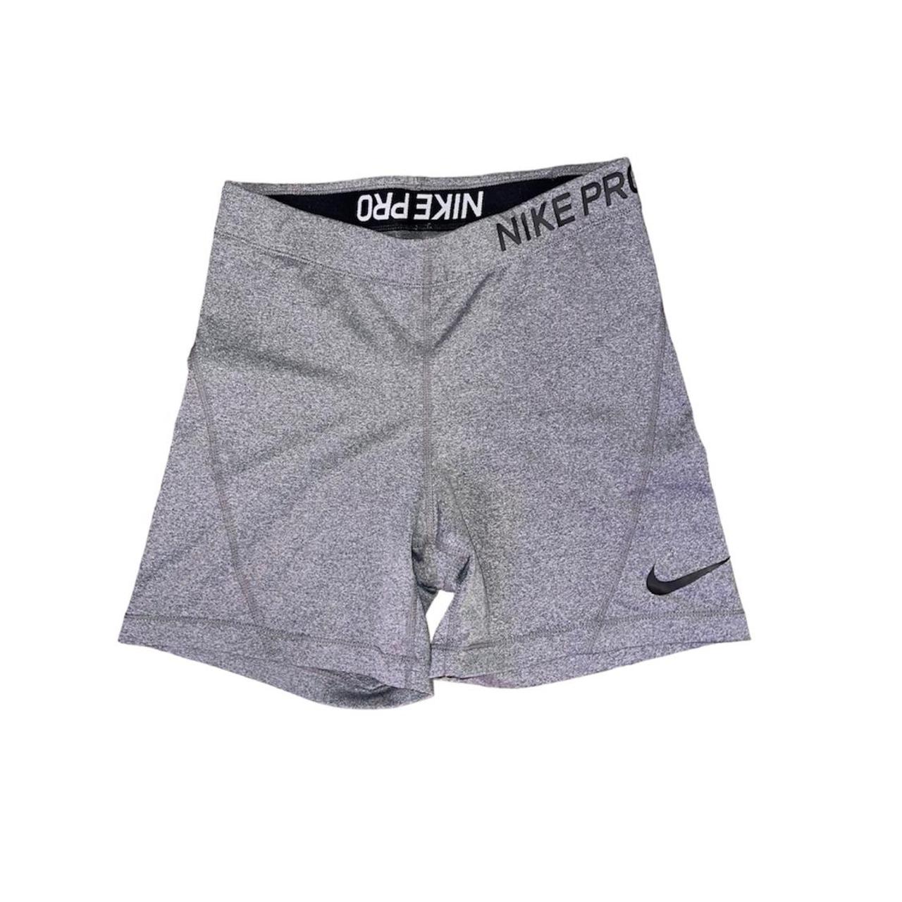 Nike Women's Grey Shorts Depop