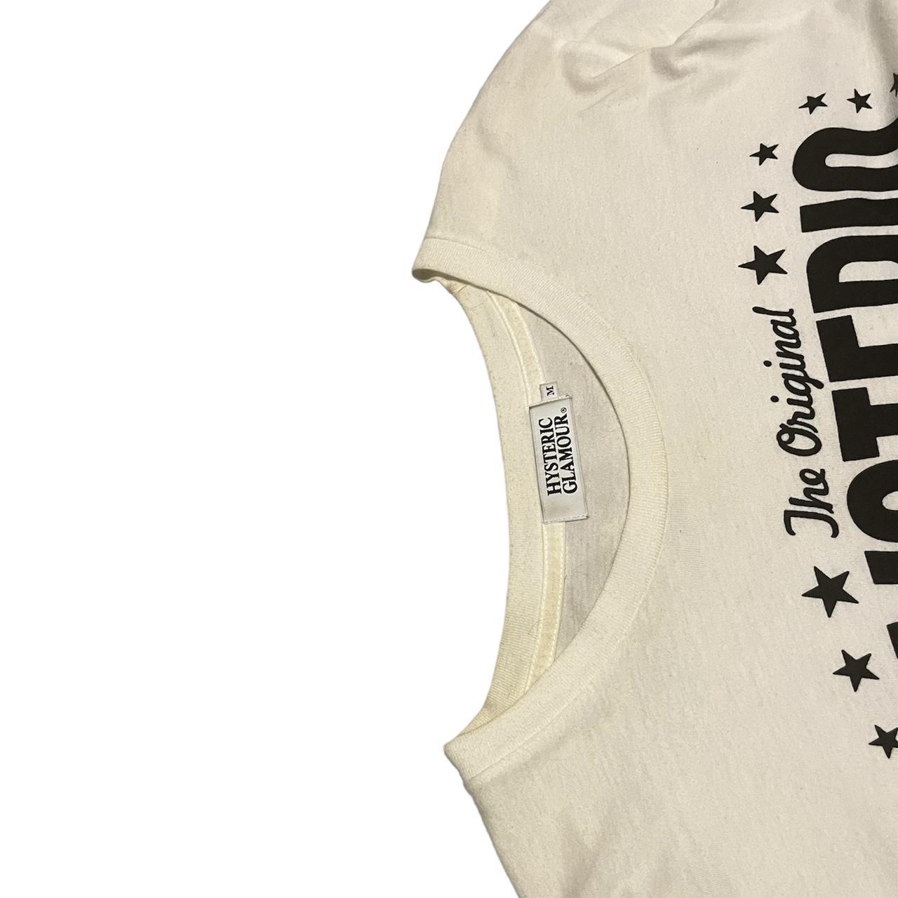 Hysteric Glamour Men's White T-shirt (4)