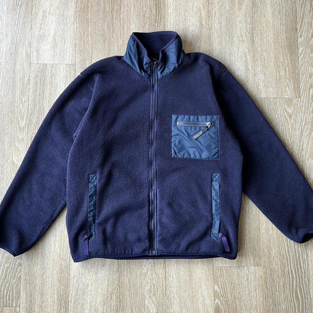 Newest Vintage 90s Patagonia Deep Pile Fleece Vintage Full Zip Jacket