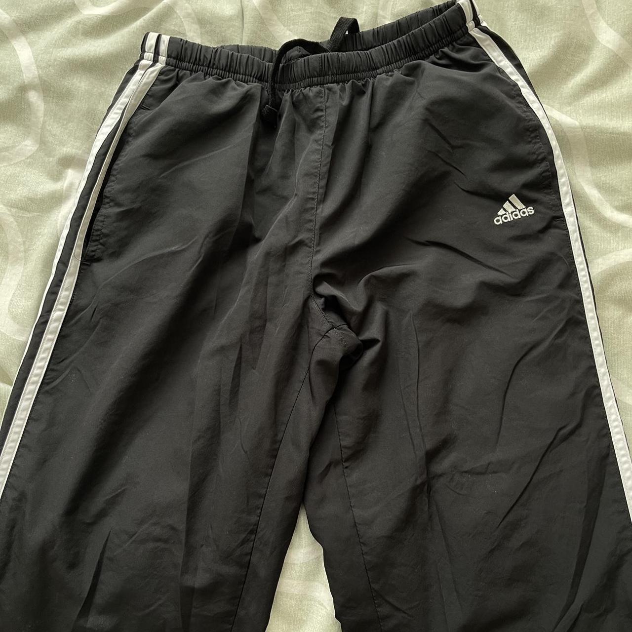 Adidas Tracksuit bottoms Size small Barley... - Depop