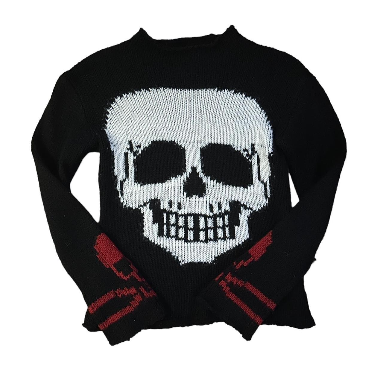 Tripp NYC skull sweater knitted, with gorgeous