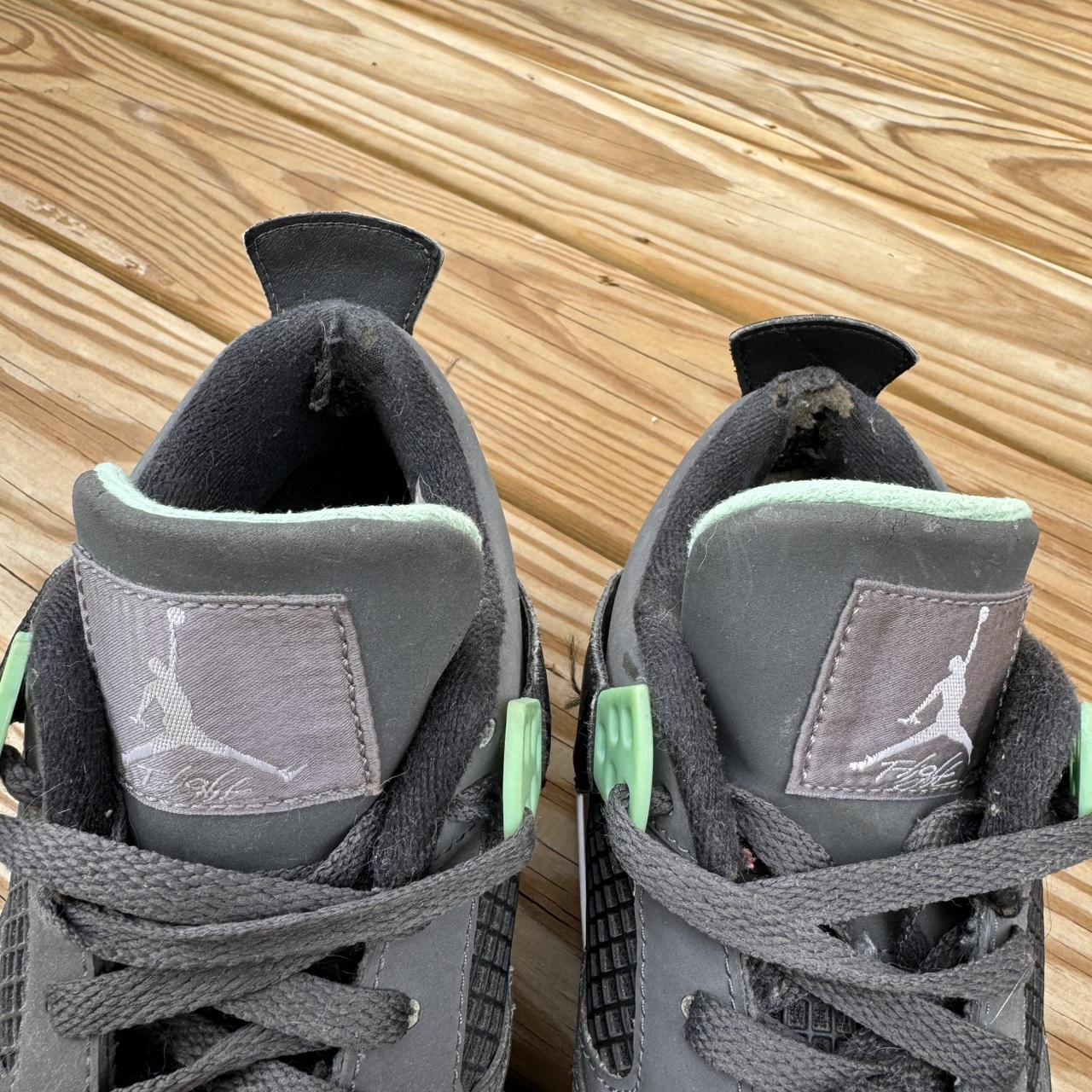 fake jordan 4 green glow