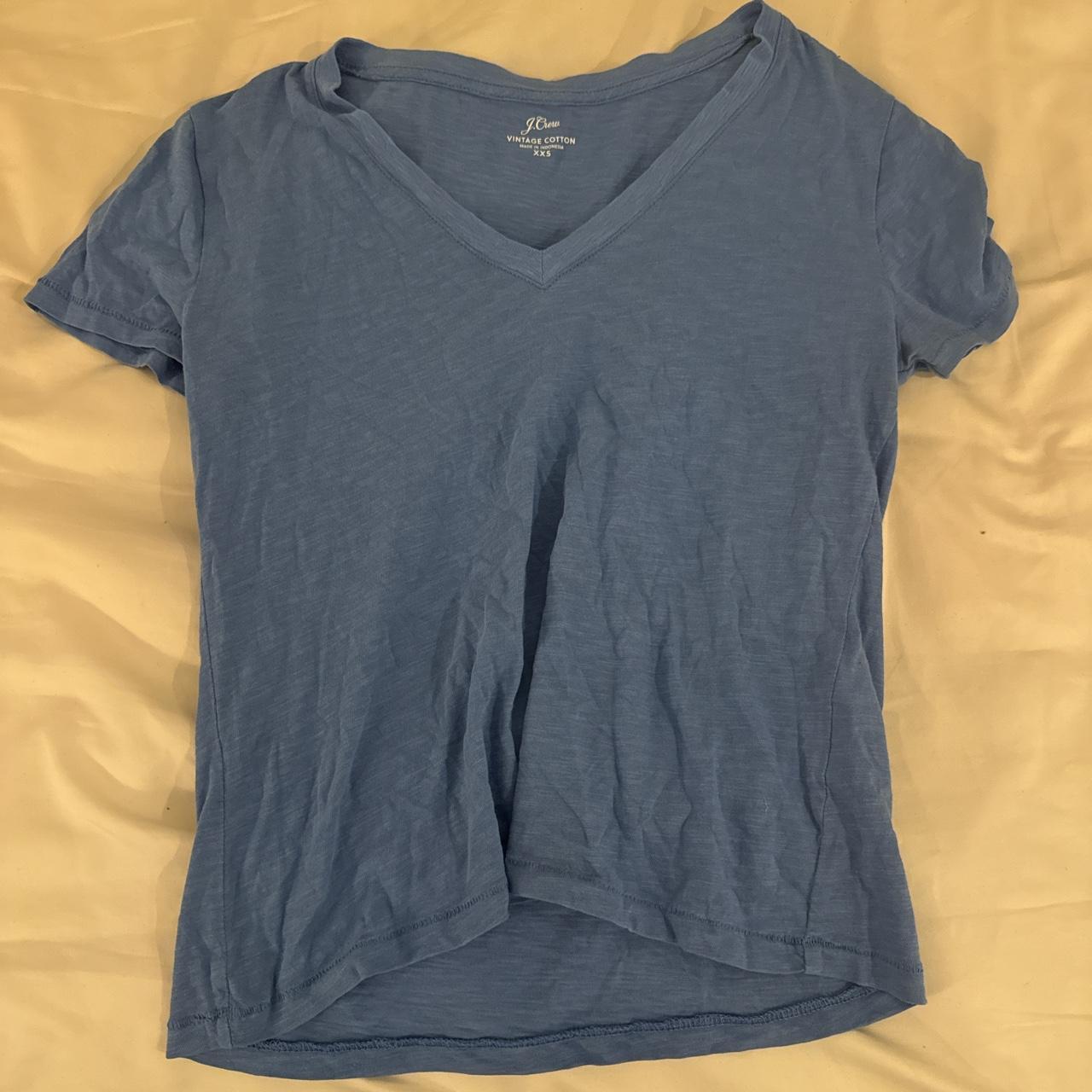 J crew vintage v neck tee hotsell