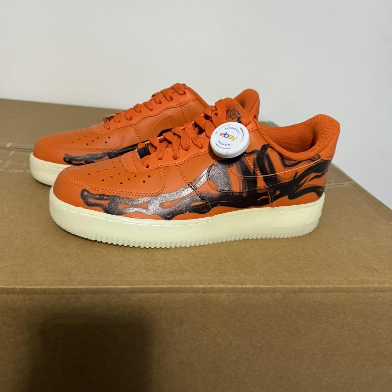 airforce 1 orange skeleton