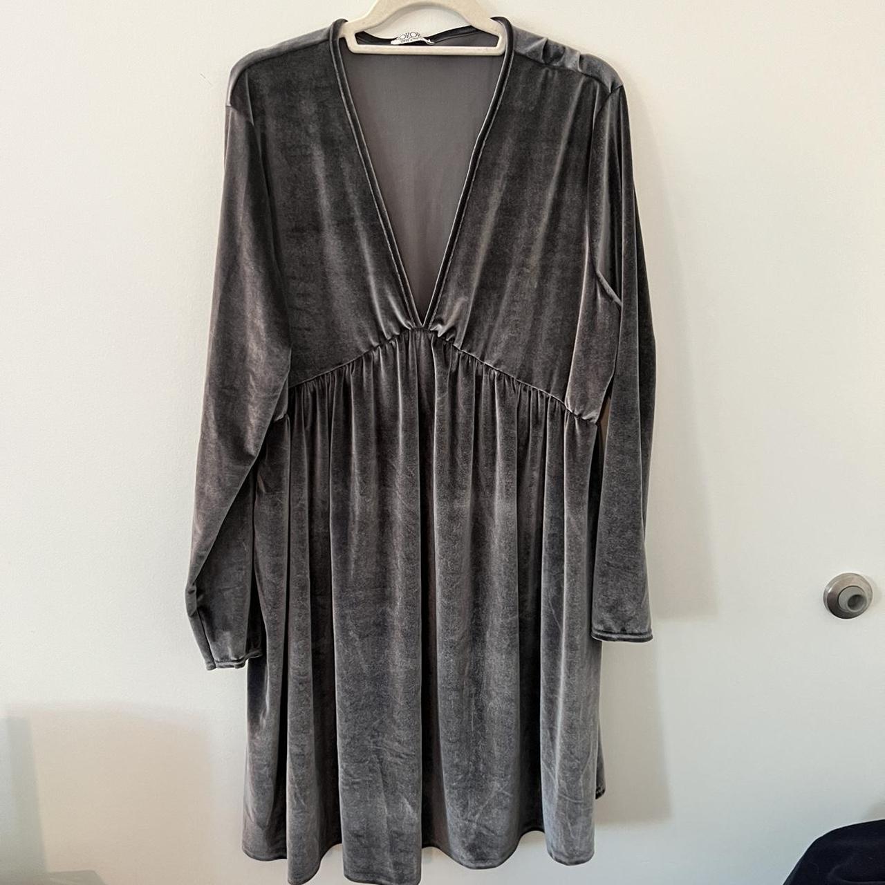 Rokoko Women's Grey and Silver Dress