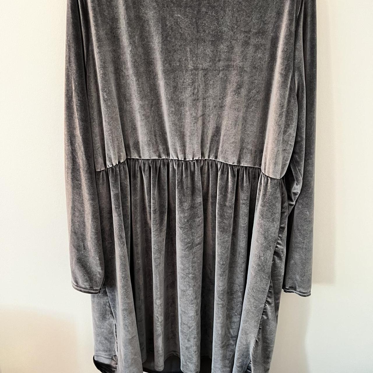 Rokoko Women's Grey and Silver Dress (3)