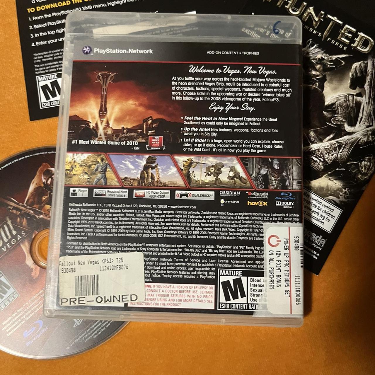 Fallout New Vegas Ps3 Perfect condition disk as... - Depop